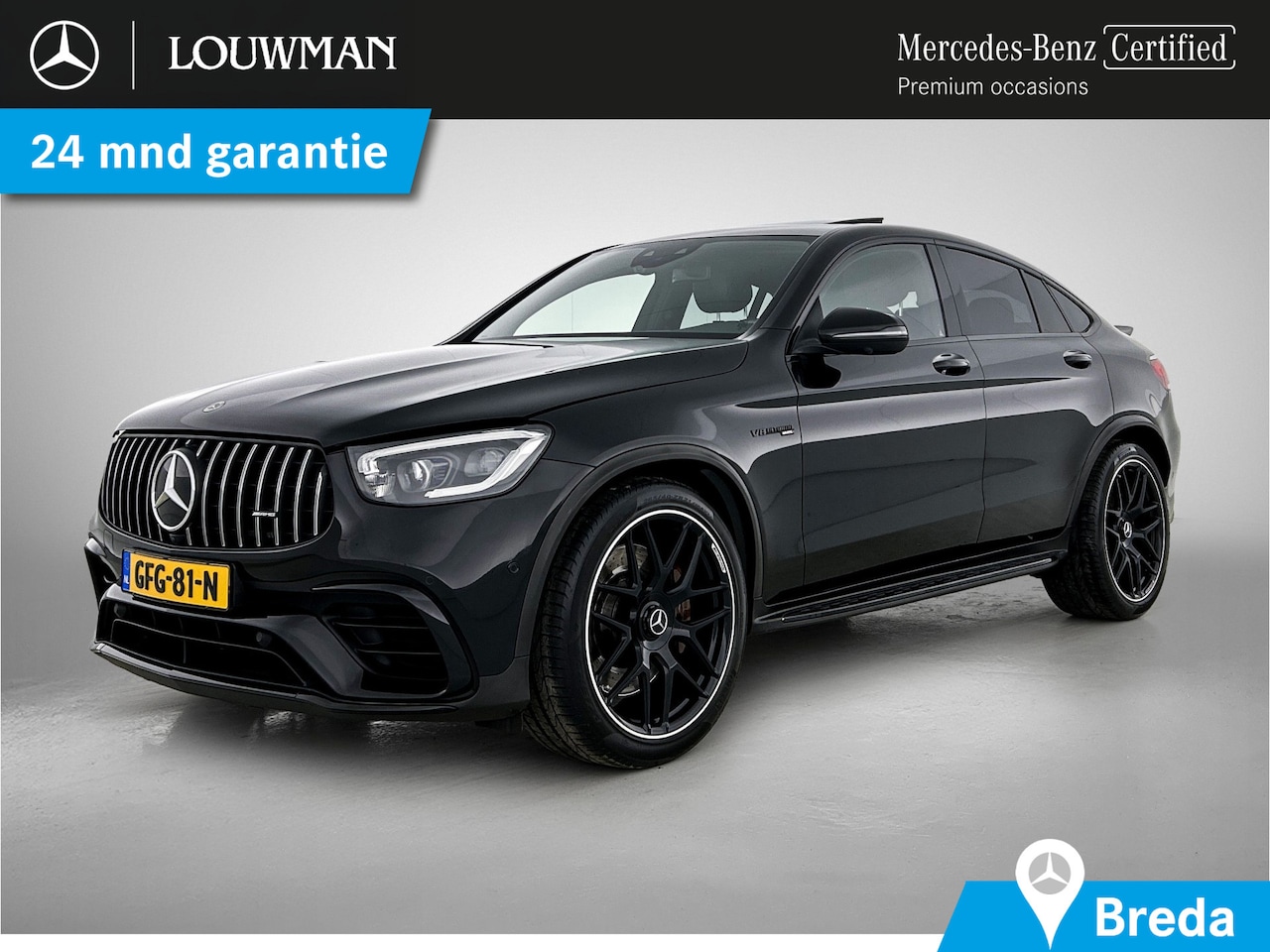 Mercedes-Benz GLC-klasse Coupé - AMG 63 4MATIC+ Premium Plus V8 | 476 pk | 360°-camera | MBUX Augmented Reality navigatie | - AutoWereld.nl
