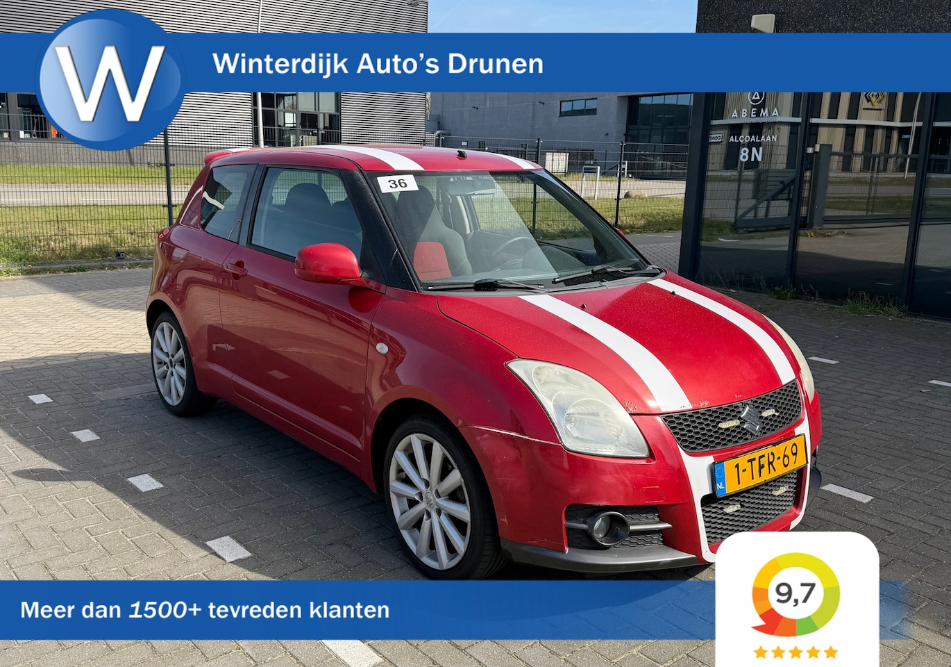 Suzuki Swift - 1.6 Sport Airco|Keyless-Start|Sportstoelen - AutoWereld.nl