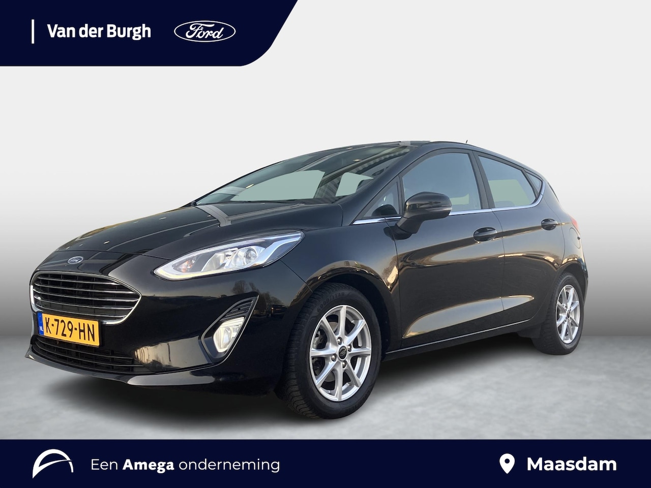 Ford Fiesta - 5-deurs Titanium 1.0 EcoBoost Hybrid 125pk Parkeersensoren - navigatiesysteem - lichtmetal - AutoWereld.nl