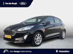 Ford Fiesta - 5-deurs Titanium 1.0 EcoBoost Hybrid 125pk Parkeersensoren - navigatiesysteem - lichtmetal