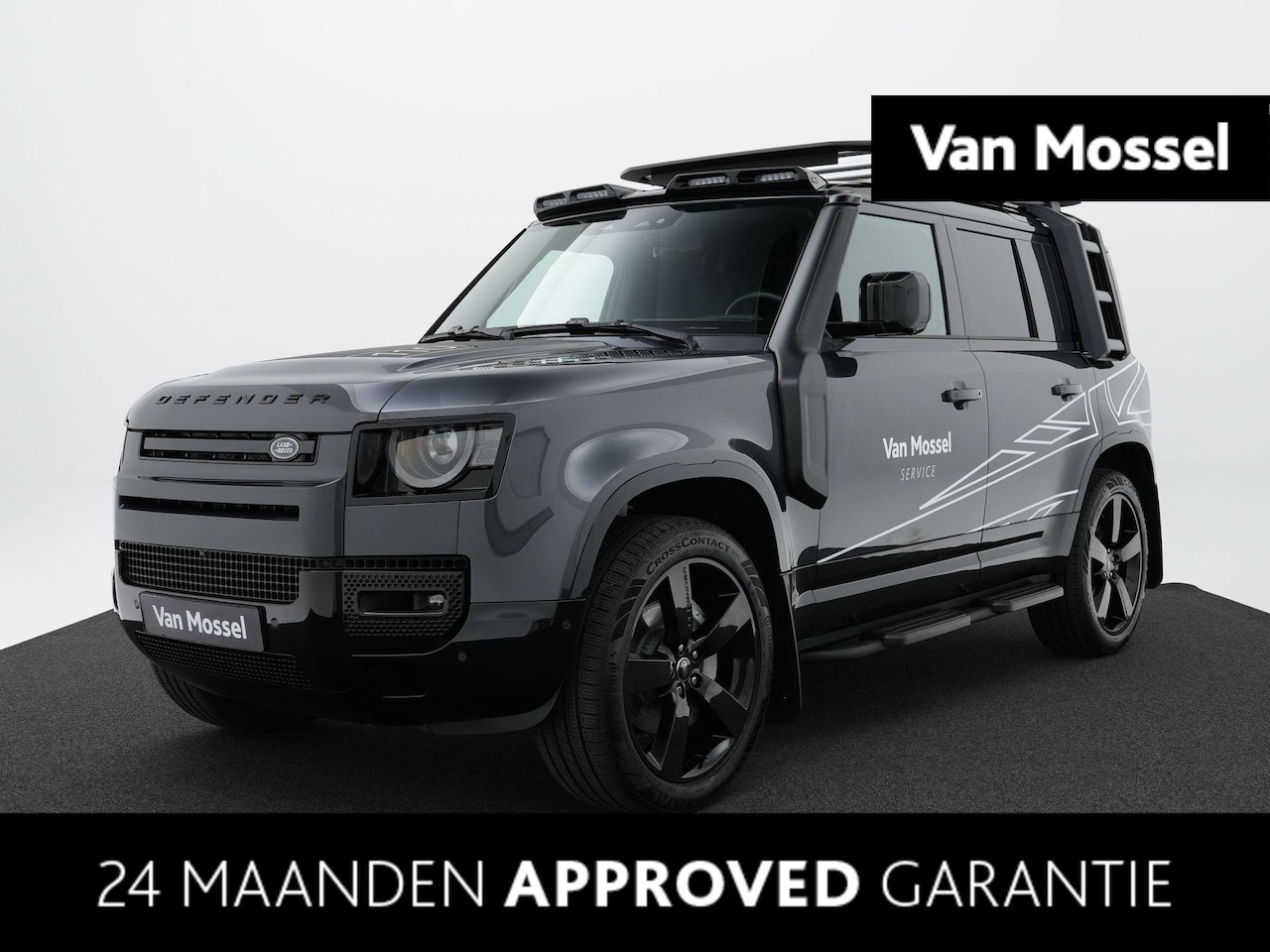 Land Rover Defender 110 - 3.0 D300 MHEV X-Dynamic HSE | grijs kenteken | Advanced Towing Pack | Cold Climate Pack | - AutoWereld.nl