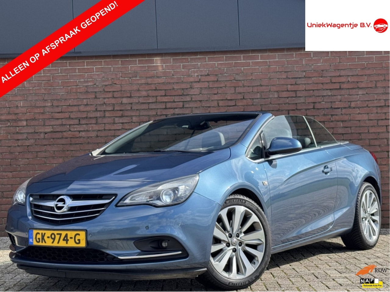 Opel Cascada - 1.6 TURBO COSMO | NL-AUTO! | LEDER! | NAVI! - AutoWereld.nl