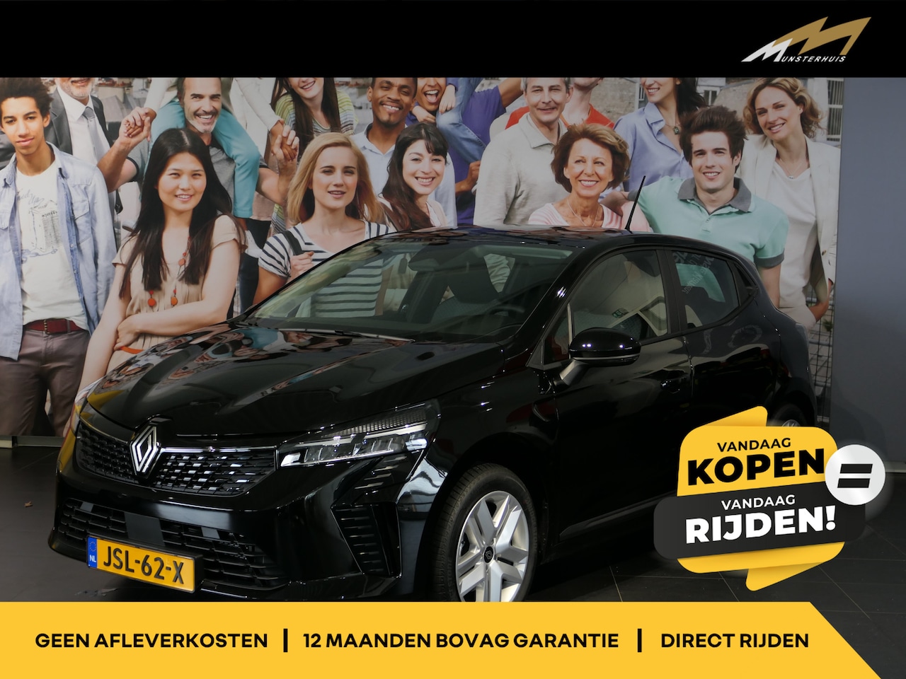 Renault Clio - 1.6 E-Tech Full Hybrid 145 evolution - NIEUW! - Navi - Camera - Cruise - AutoWereld.nl