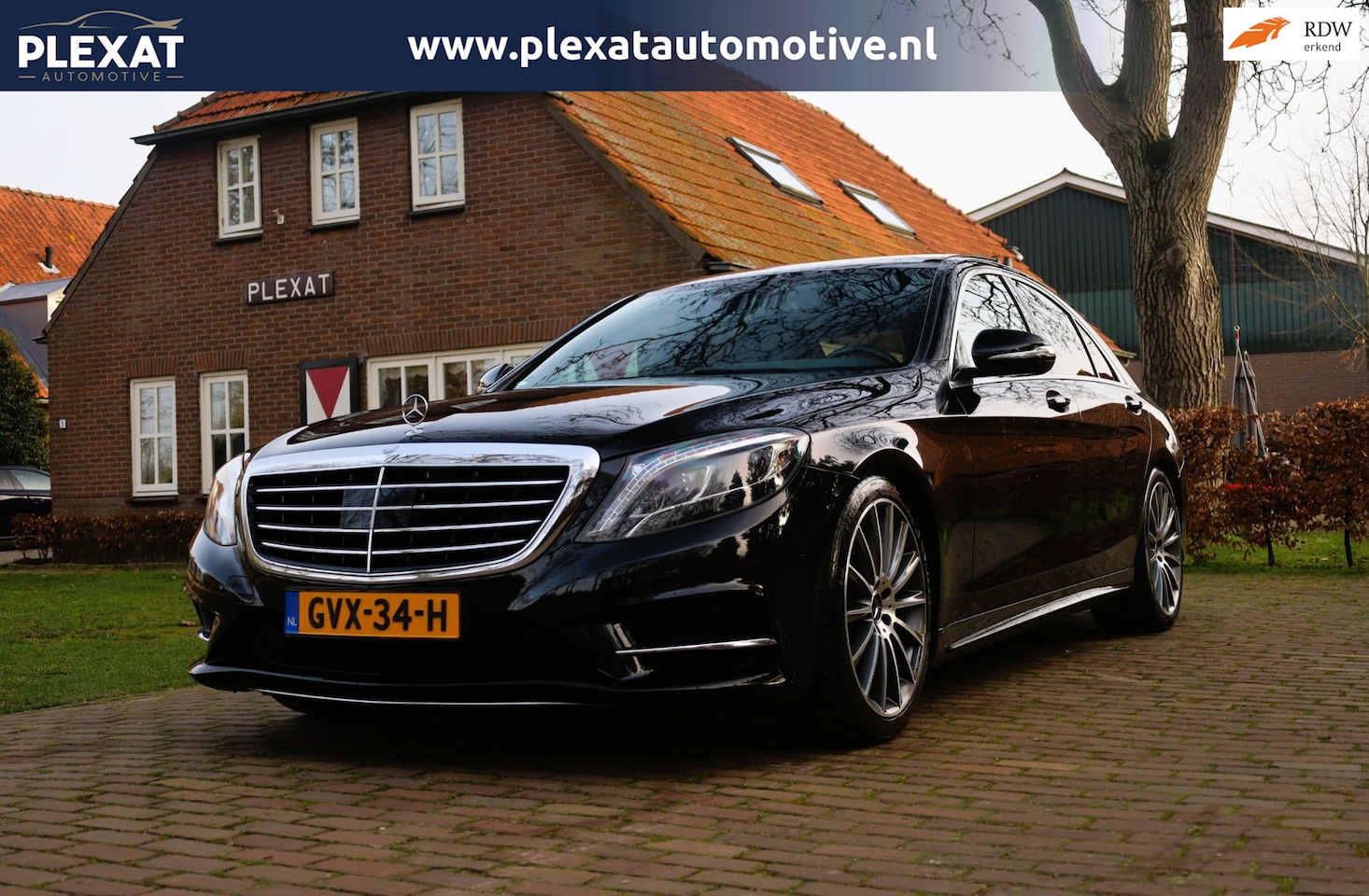 Mercedes-Benz S-klasse - 350d Prestige Plus Aut. | AMG-Pakket | Panorama | Soft-Close | Dodehoekbewaking | Burmeste - AutoWereld.nl