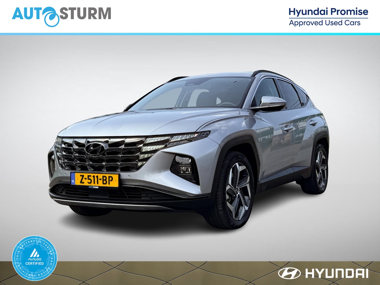Hyundai Tucson - 1.6 T-GDI PHEV Premium 4WD SoH 99% NL-Auto, 1350kg Trekgewicht! | Vol-Leder | Digitaal Ins - AutoWereld.nl