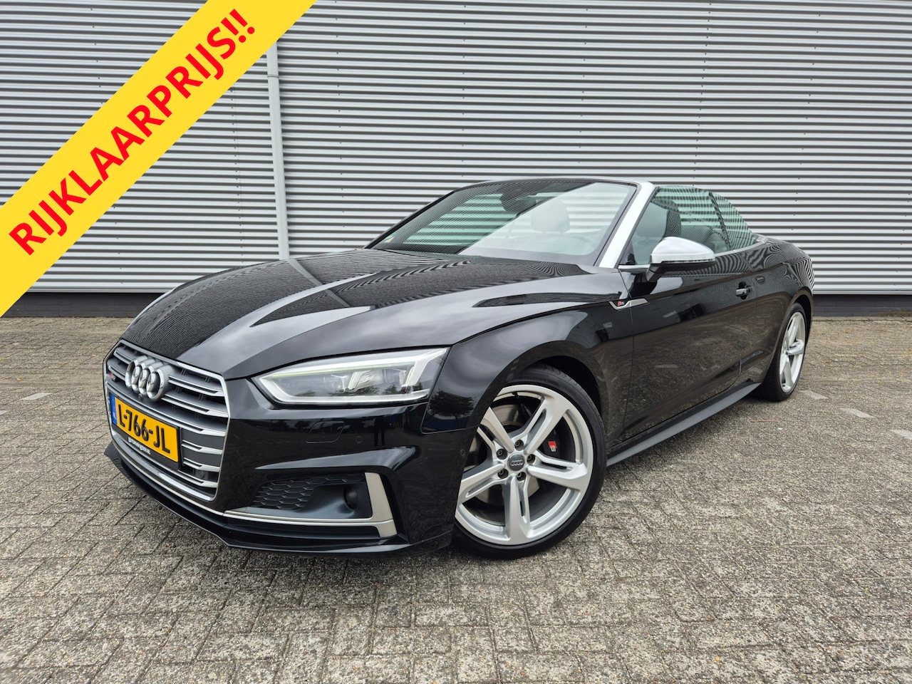 Audi A5 Cabriolet - 3.0 TFSI S5 quattro Virtueel ,B&O,Alarm kl.5, airco,cruise,navigatie,360 camera,stoelverwa - AutoWereld.nl