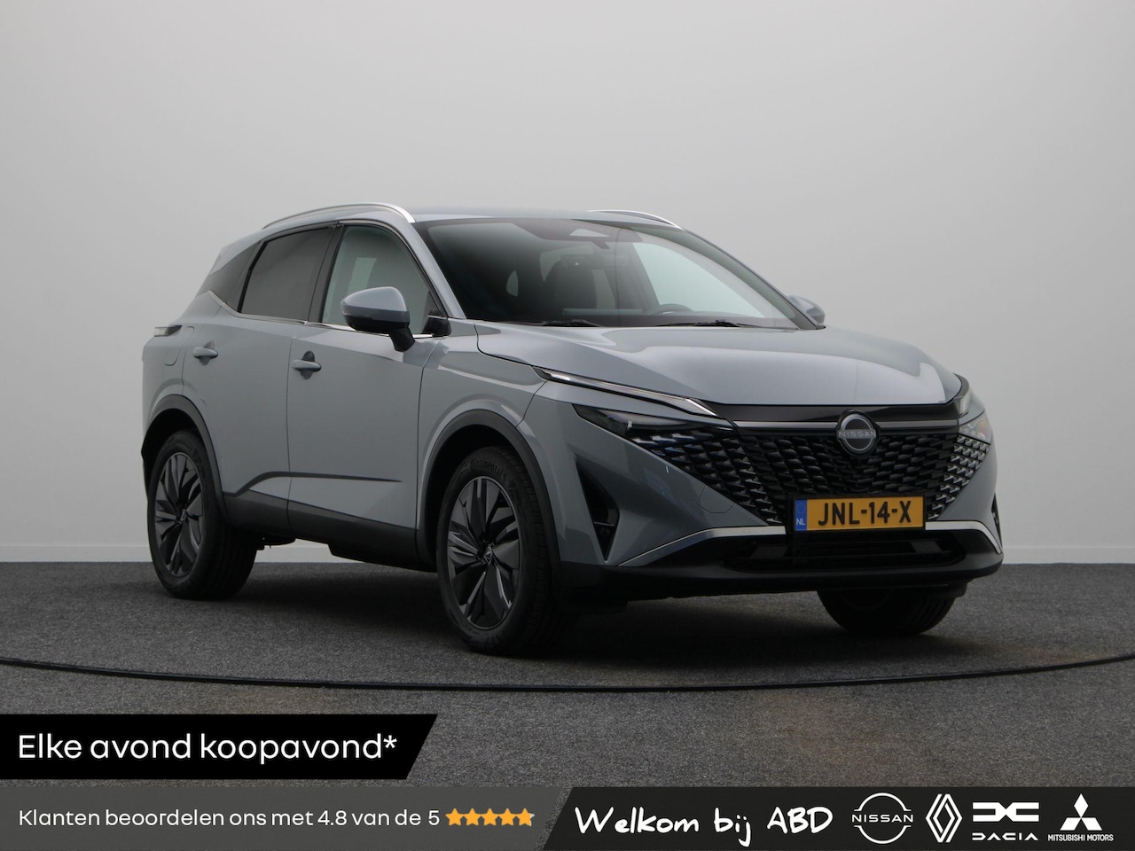 Nissan Qashqai - 158pk MHEV Xtronic Tekna | Lederen bekleding | 360 camera | Heads up display | Stoel & Stu - AutoWereld.nl