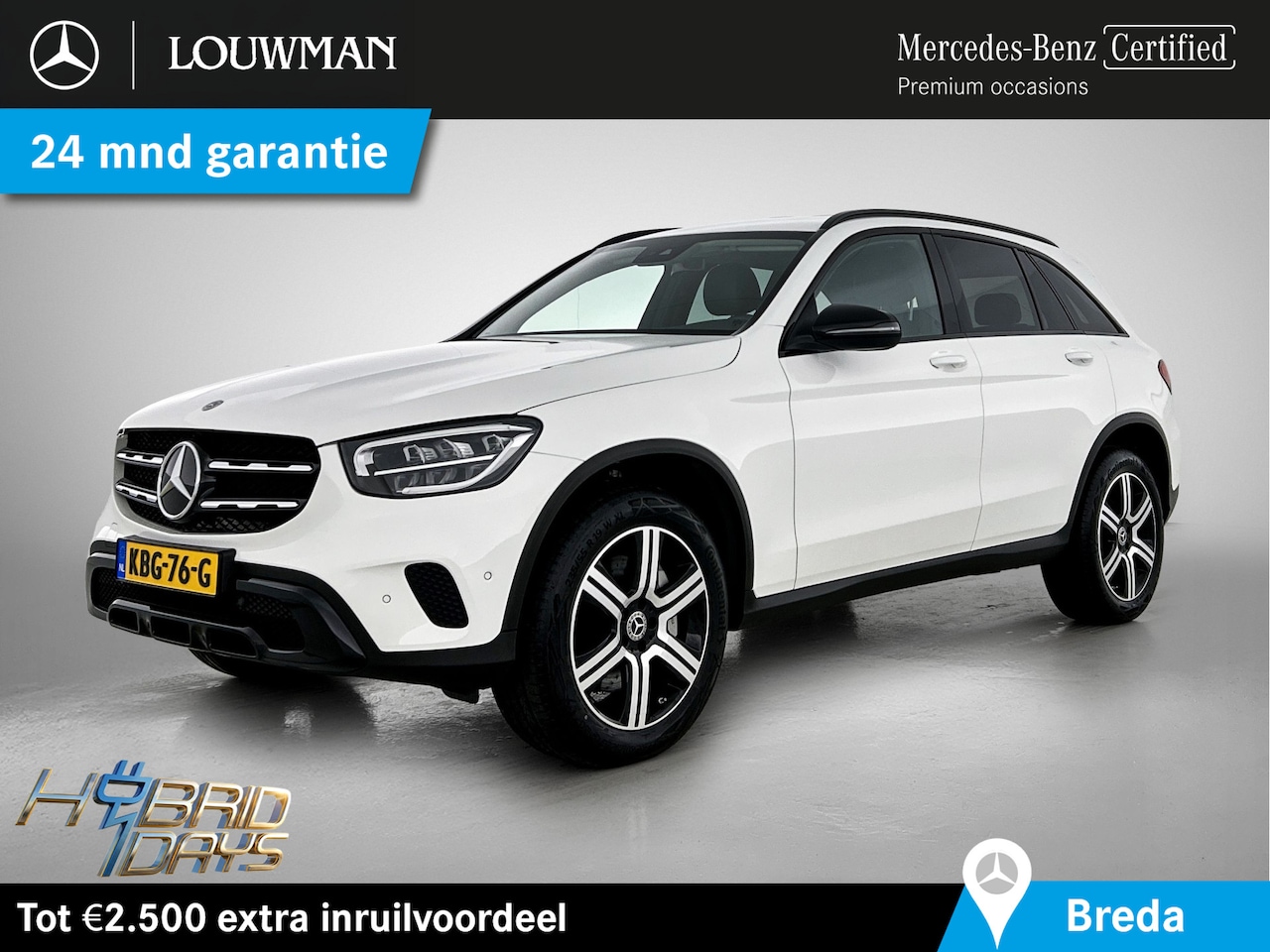 Mercedes-Benz GLC-klasse - 300 e 4MATIC Plug-In Hybride Trekhaak | Night Pakket | Achteruitrijcamera | Apple CarPlay - AutoWereld.nl