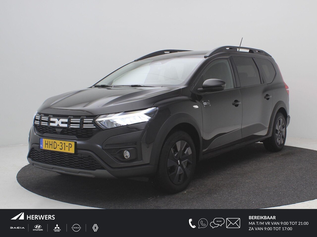 Dacia Jogger - 1.6 Hybrid 140 Expression 7-pers. AUTOMAAT / Trekhaak / 7-persoons / Navigatie middels App - AutoWereld.nl