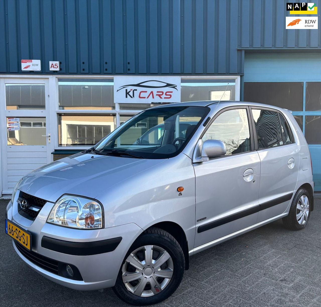 Hyundai Atos - 1.1i Dynamic First Edition | Automaat | EL Ramen | Lage KM stand NAP |APK - AutoWereld.nl