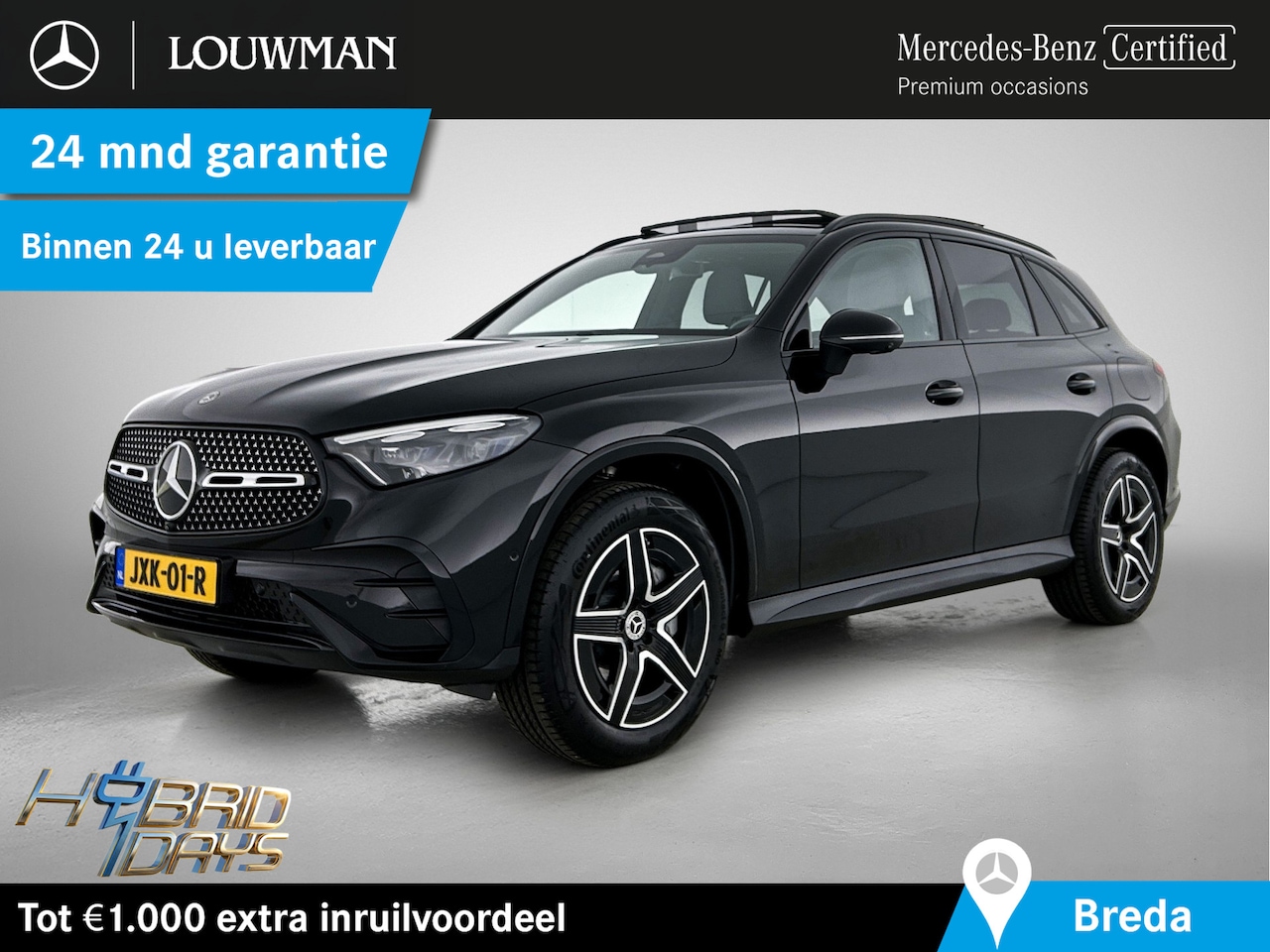 Mercedes-Benz GLC-klasse - 300 e 4MATIC AMG Plug-In Hybride | Panoramadak | Alarm Klasse 3 | Trekhaak | Digital Licht - AutoWereld.nl