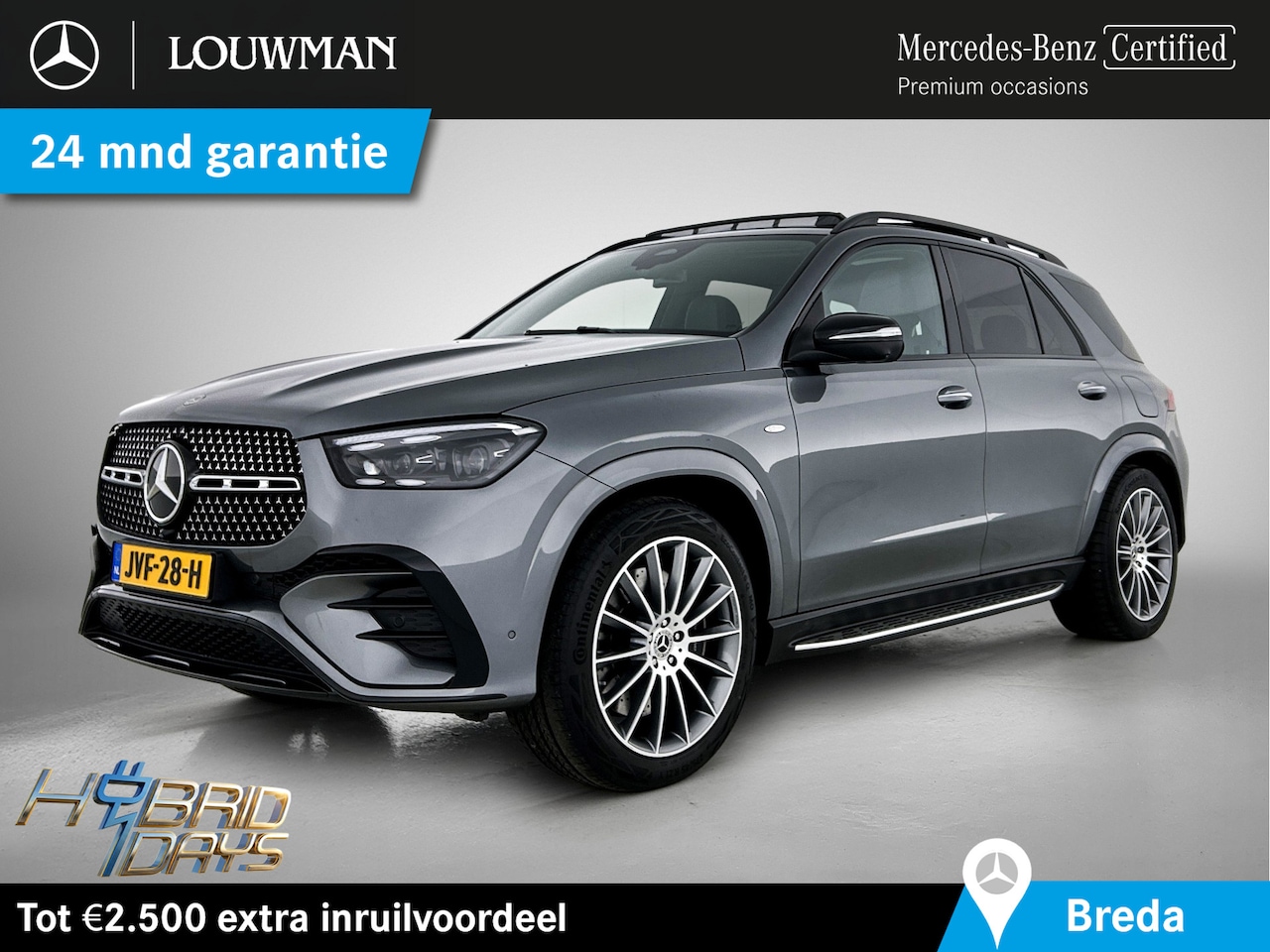 Mercedes-Benz GLE-Klasse - 400 e 4MATIC AMG Line Premium | AMG Line | Night Pakket | Airmatic | Panoramadak | Trekhaa - AutoWereld.nl