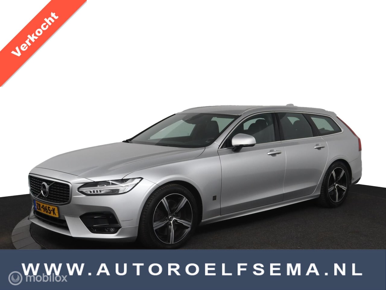 Volvo V90 - T4 R-Design |Adaptieve Cruise Controle|PILOT|LEER| - AutoWereld.nl
