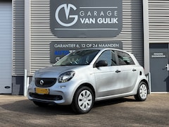 Smart Forfour - 1.0 71PK Pure Airco, CruiseControl, Leder, Isofix, Radio/CdSpeler, Start/Stop, Bluetooth,