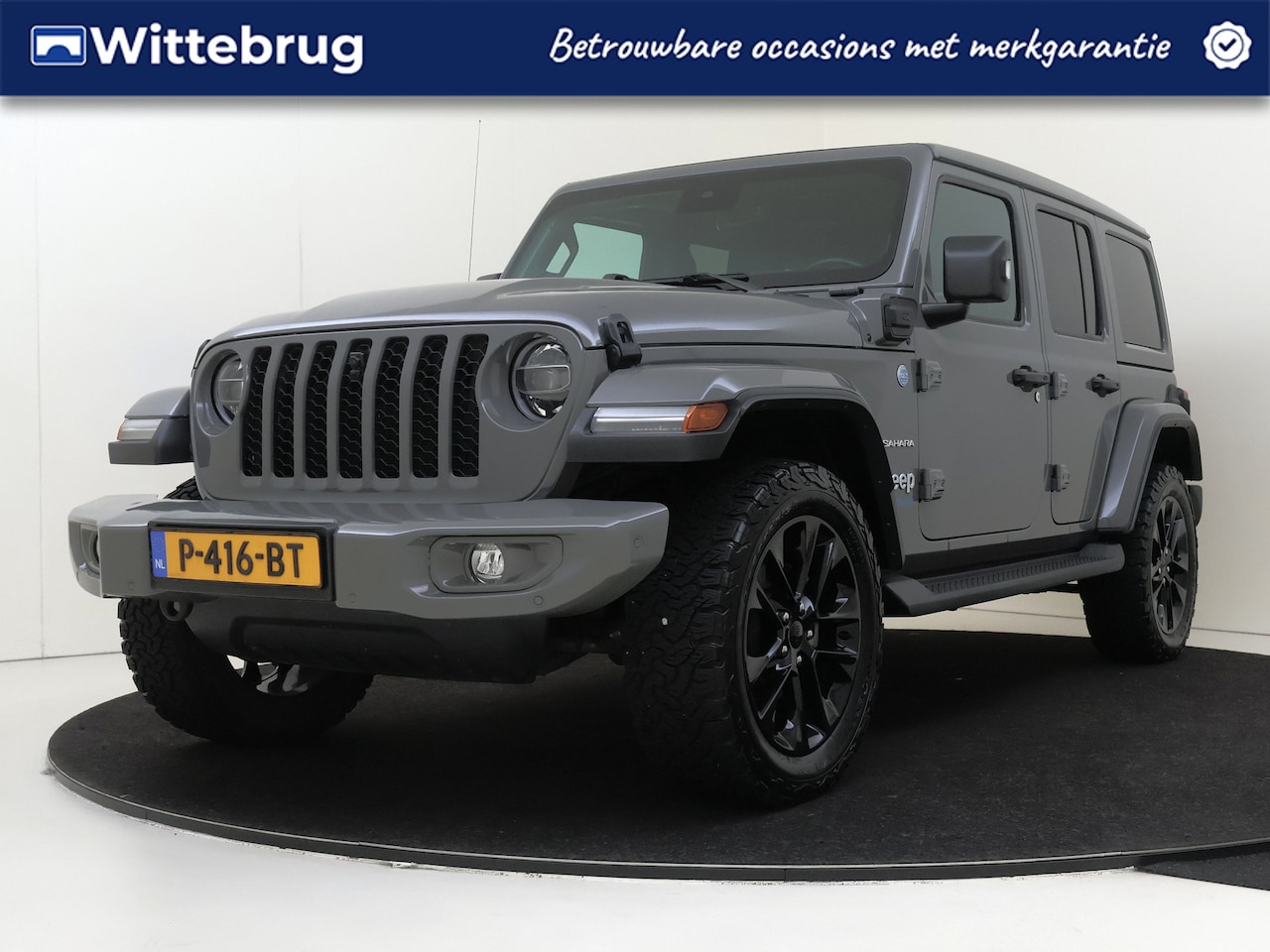Jeep Wrangler Unlimited - 4xe 380 Sahara | Camera | Carplay | Navigatie | - AutoWereld.nl