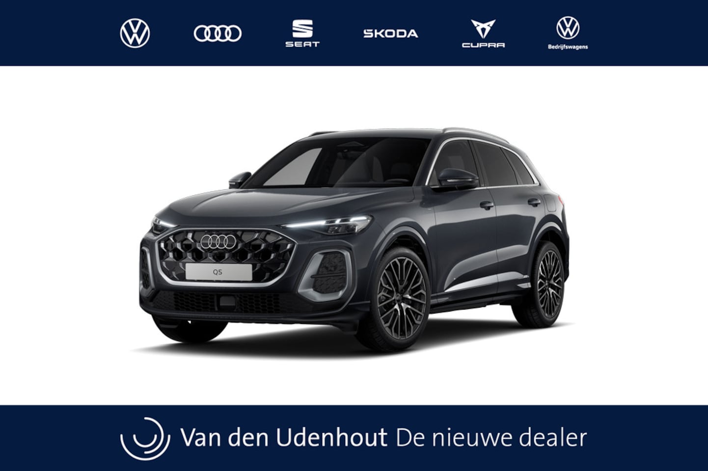 Audi Q5 - e-hybrid quattro 367 S tronic S edition Competition | Audi virtual cockpit | Hemelbekledin - AutoWereld.nl