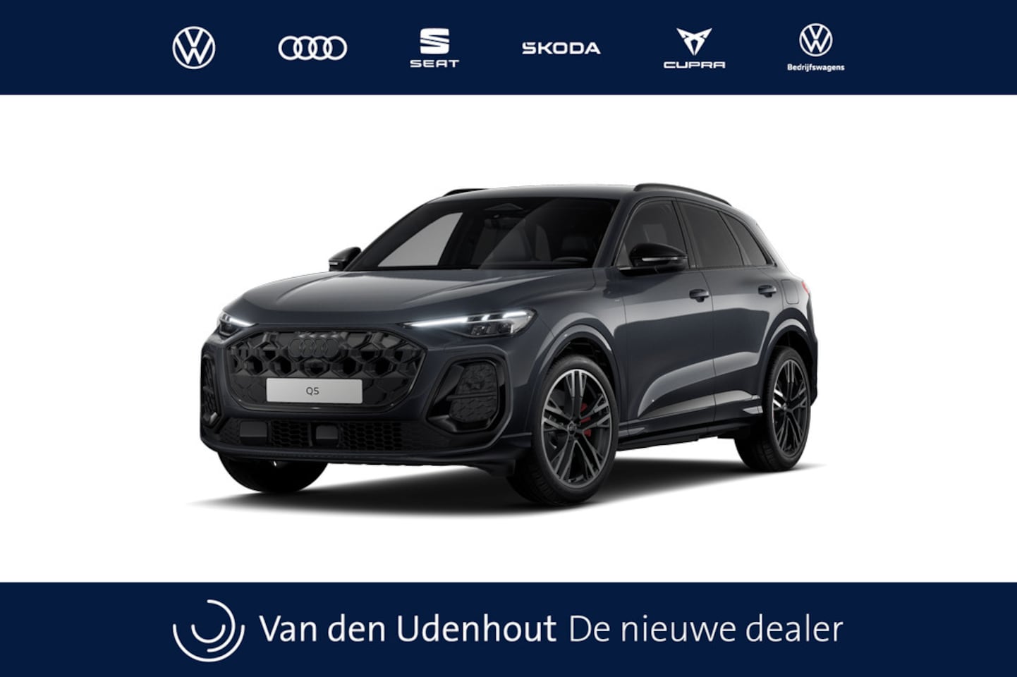 Audi Q5 - e-hybrid quattro 367 S tronic S edition Competition | Audi virtual cockpit | Hemelbekledin - AutoWereld.nl