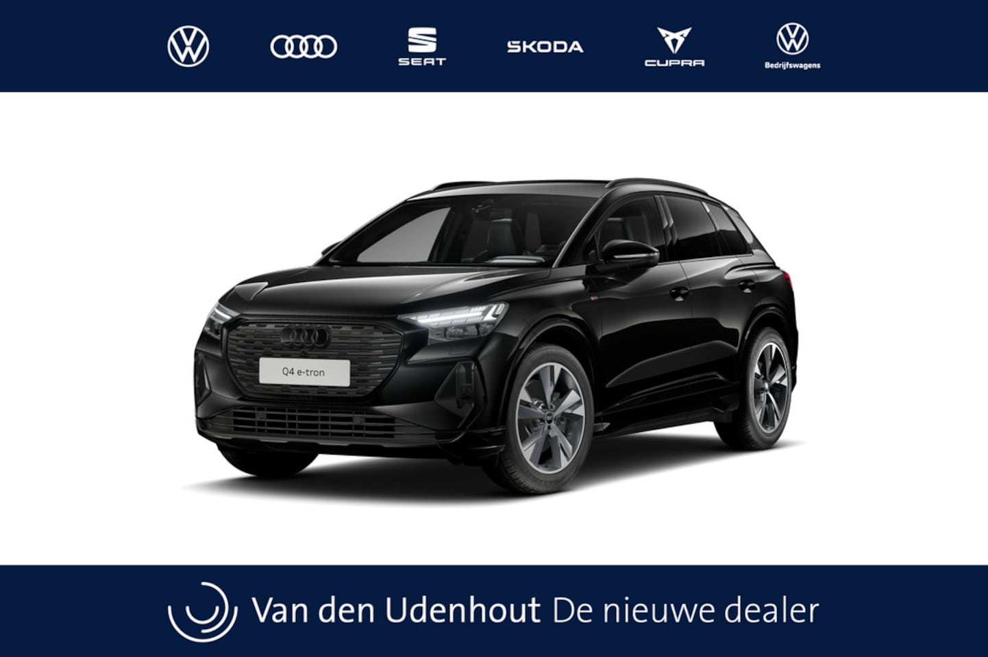 Audi Q4 e-tron - Q4 45 e-tron 286 1AT S edition Competition | Achterklep, automatisch bedienbaar | Achterui - AutoWereld.nl