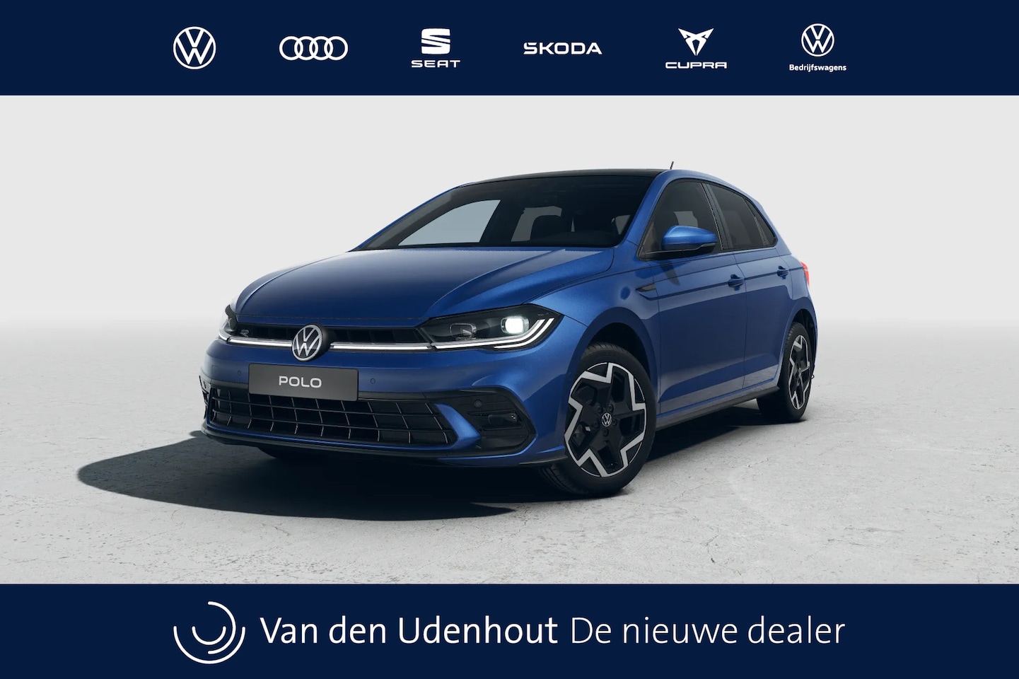 Volkswagen Polo - 1.0 TSI 95 5MT R-Line Edition | 'App-Connect' draadloze smartphone integratie | Achterlich - AutoWereld.nl