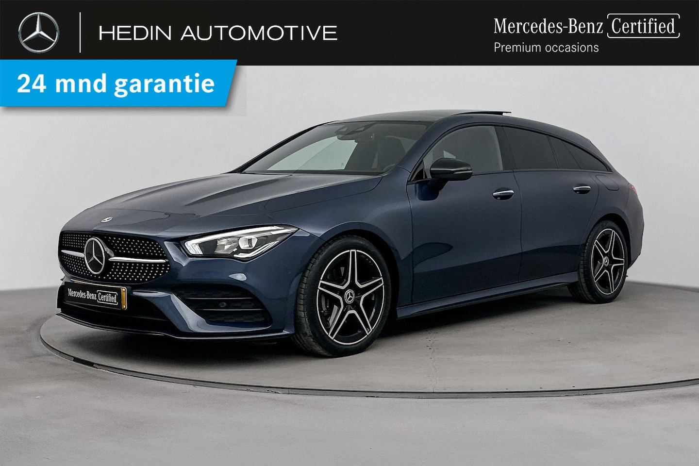 Mercedes-Benz CLA-klasse Shooting Brake - CLA 180 Automaat AMG Line | Premium Pakket | Nightpakket | Distronic | Panoramadak | LED | - AutoWereld.nl