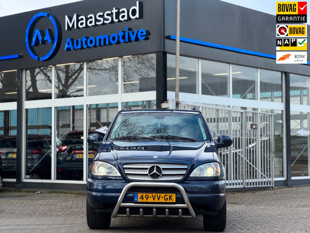 Mercedes-Benz M-klasse - ML 270 CDI Youngtimer Grijs kenteken Automaat AMG-Brabus details - AutoWereld.nl