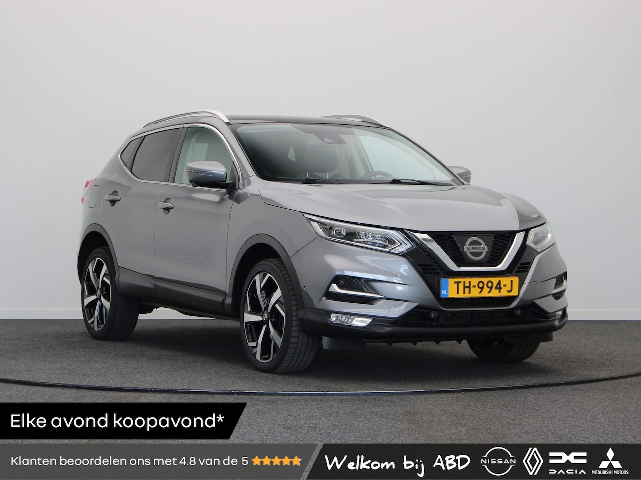 Nissan Qashqai - 163pk Tekna | Voorruit verwarming | stoel verwarming | Panorama dak | Cruise control | Nav - AutoWereld.nl