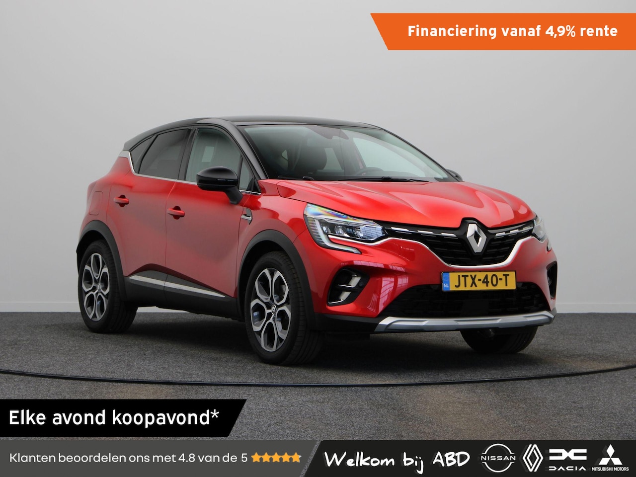 Renault Captur - E-Tech Hybrid 145pk Techno | Groot scherm | Climate Control | Parkeersensoren voor en acht - AutoWereld.nl