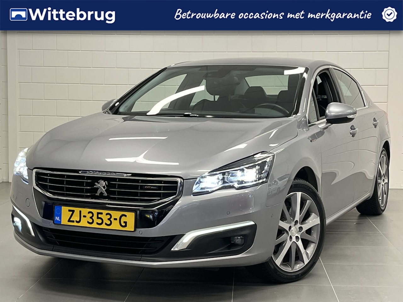Peugeot 508 - 1.6 165PK e-THP GT-line LED VERLICHTING | NAVIGATIE | HALF LEDER | SPORTIEF UITGEVOERD! - AutoWereld.nl