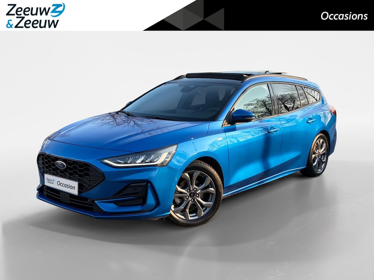 Ford Focus Wagon - ST-Line 155PK Automaat | Panoramadak | Afn. Trekhaak | Adaptieve Cruise Control | Winter P - AutoWereld.nl