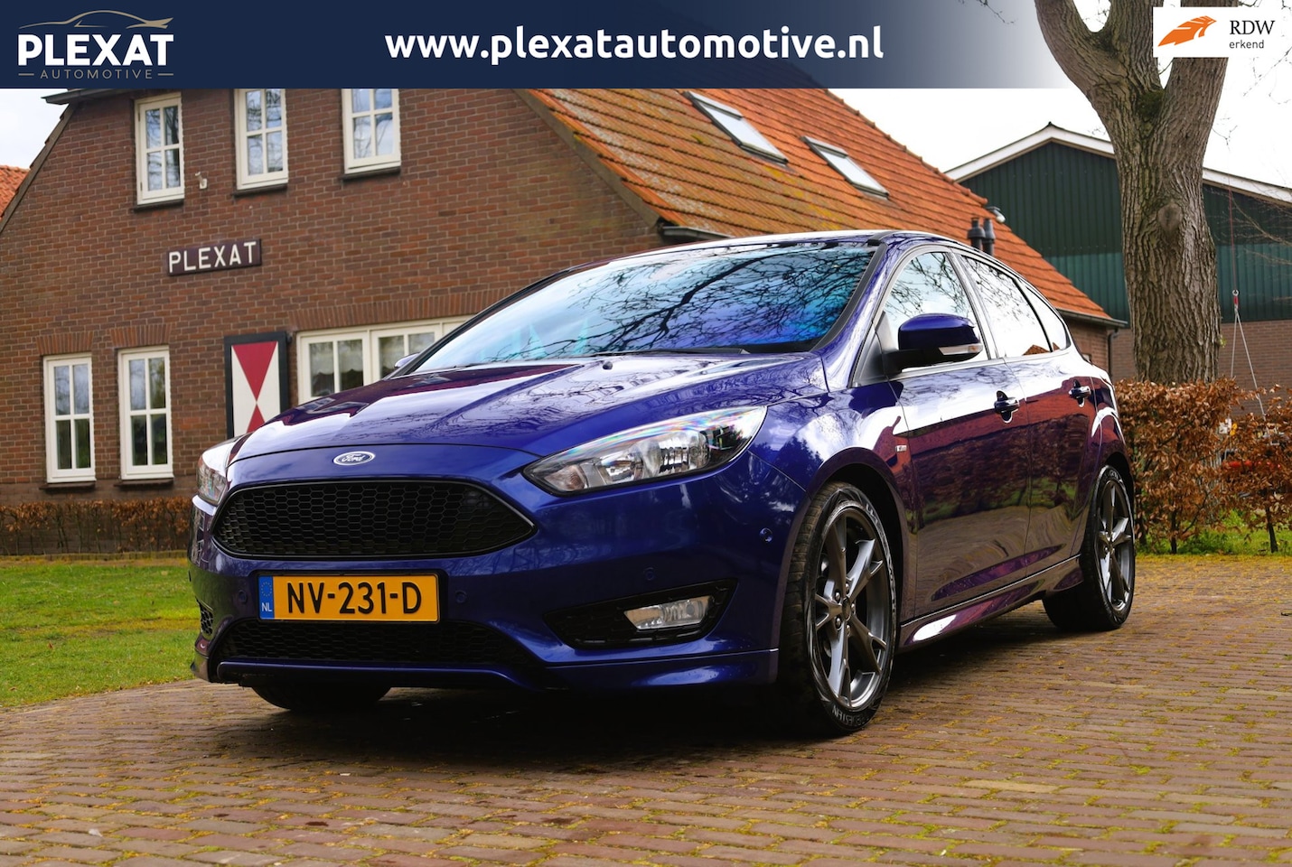 Ford Focus - 1.0 ST-Line | Volledig Dealeronderhouden | ST-Line Pakket | Navigatie | Trekhaak | PDC | H - AutoWereld.nl