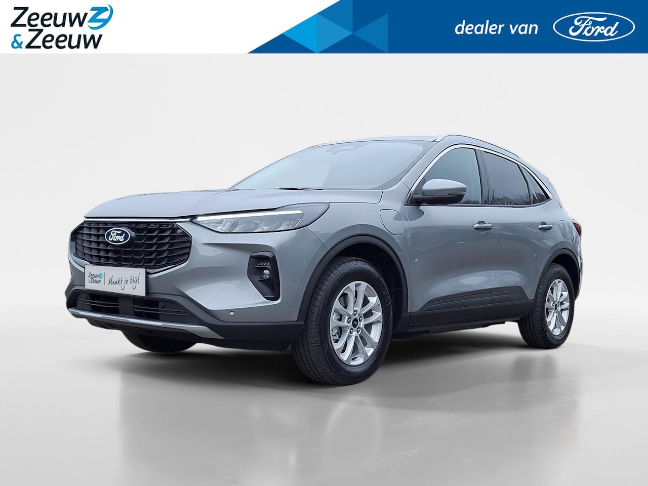 Ford Kuga - 2.5 PHEV Titanium | El. Trekhaak | Camera | Navigatie | Climate Control | Draadloze Apple - AutoWereld.nl