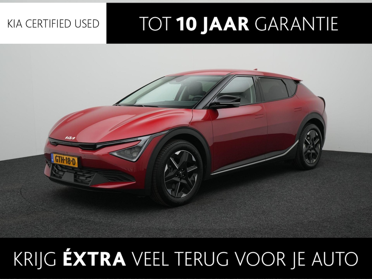 Kia EV6 - Light Edition 63 kWh | Led | Stoel/Stuurverwarming | Leder | NIEUW TYPE | - AutoWereld.nl