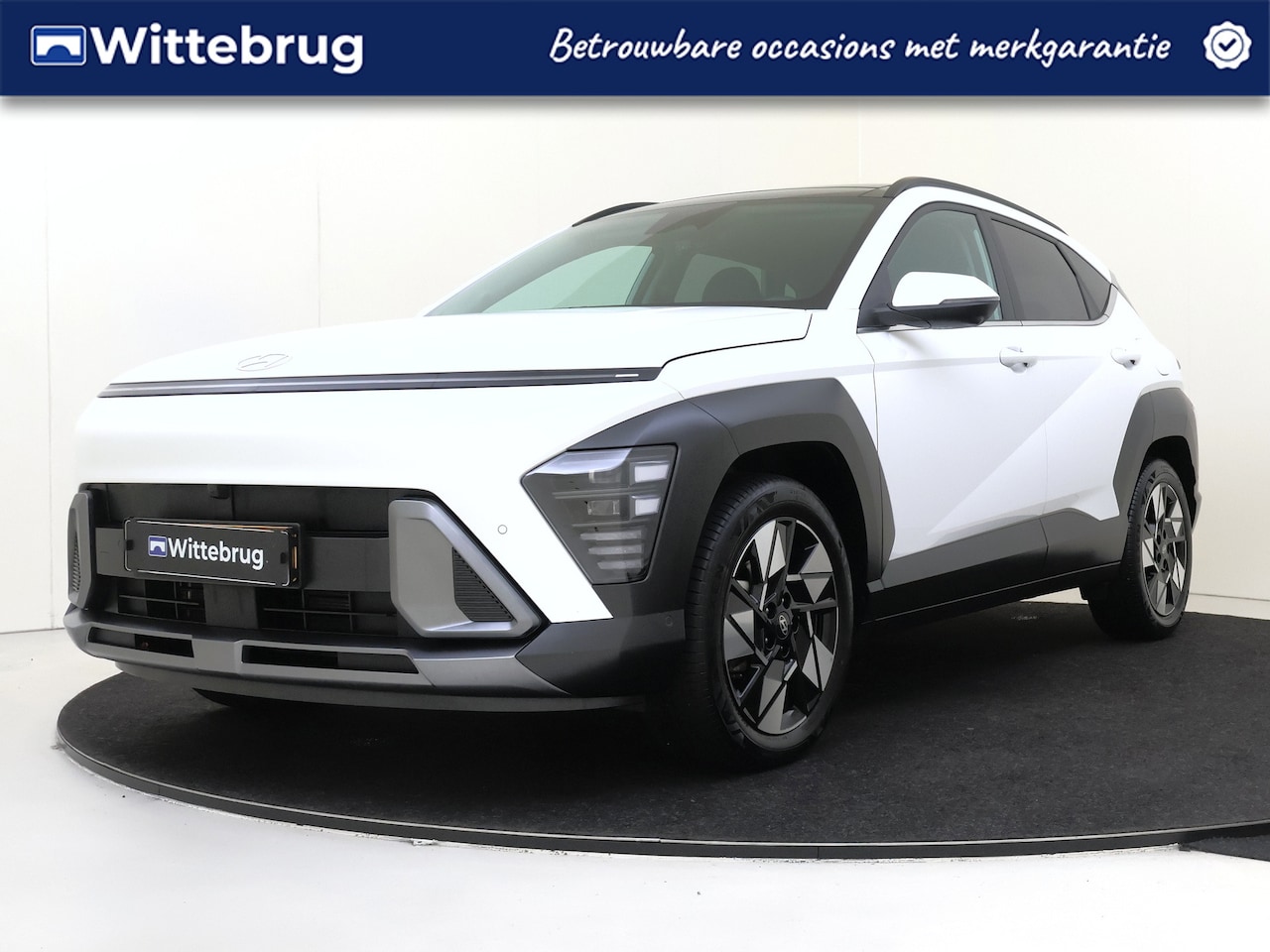 Hyundai Kona - 1.6 GDI HEV Premium Sky PANORAMADAK SCHUIF/KANTEL | LEDER | FULL LED | SMART KEY P4 - AutoWereld.nl