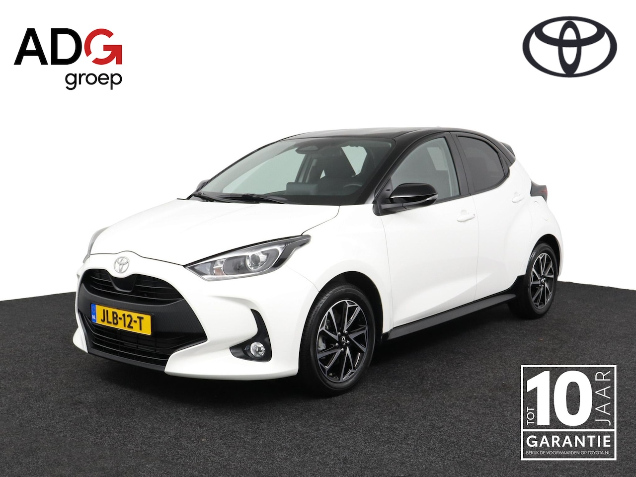 Toyota Yaris - 1.5 Hybrid 115 Bi-Tone | Apple Carplay/Android Auto | Zwart dak | Mistlampen voor | - AutoWereld.nl
