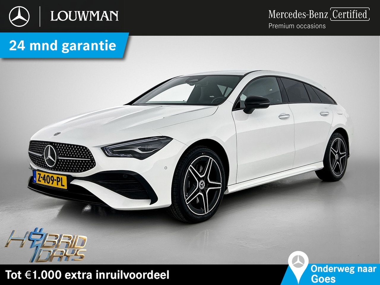 Mercedes-Benz CLA-klasse Shooting Brake - 250 e AMG Plug-In Hybride AMG Line | Night Pakket | Trekhaak | Sfeerverlichting | Ledkopla - AutoWereld.nl