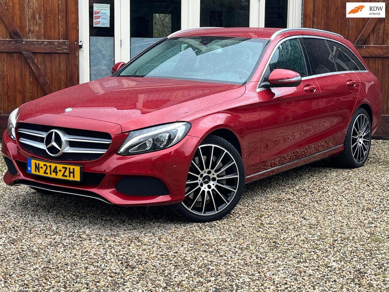 Mercedes-Benz C-klasse Estate - 350 e Hybride Avantgarde LED Luchtvering Manufaktur - AutoWereld.nl