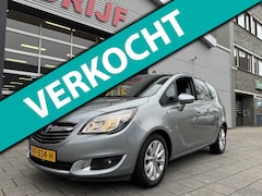 Opel Meriva - 1.4 Turbo Cosmo I Airco I Comfort pakket I Sport velgen I Trekhaak I Nwe APK - Dealer onde