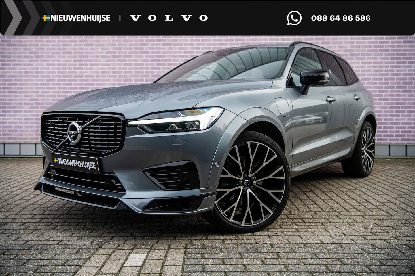 Volvo XC60 - 2.0 Recharge T6 AWD R-Design | Heico Body Kit | 22" | Head-Up Display | Adaptieve Cruise C - AutoWereld.nl
