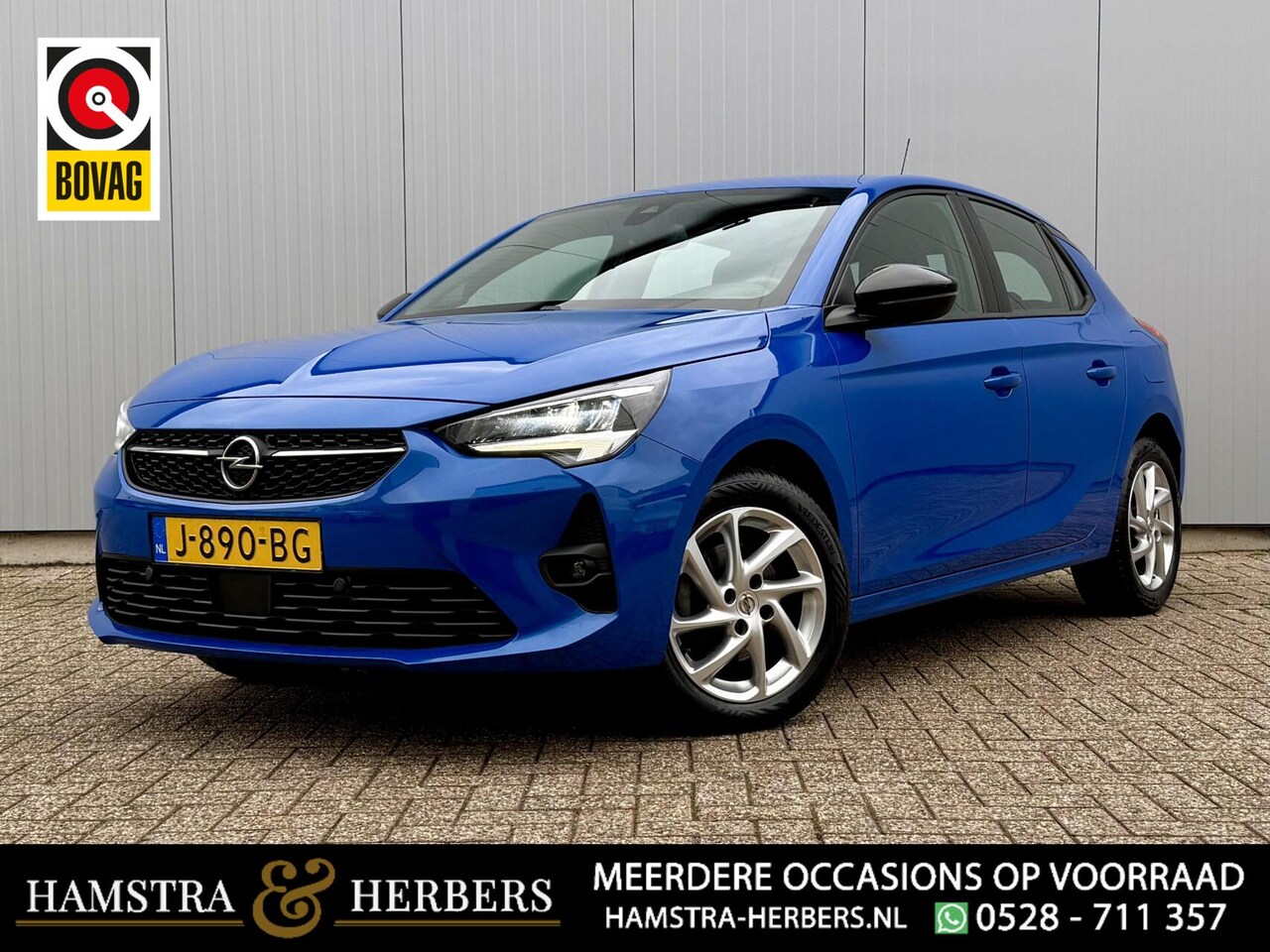 Opel Corsa - 1.2 GS Line blauw - AutoWereld.nl