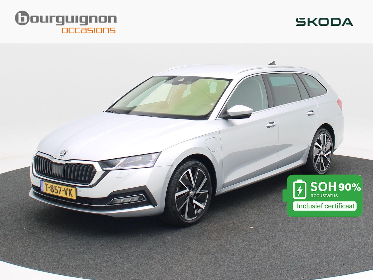 Skoda Octavia Combi - 1.4 TSI 204 Pk iV PHEV Business Edition Plus | Adaptive Cruise | Voorstoelen/Achterbank Ve - AutoWereld.nl