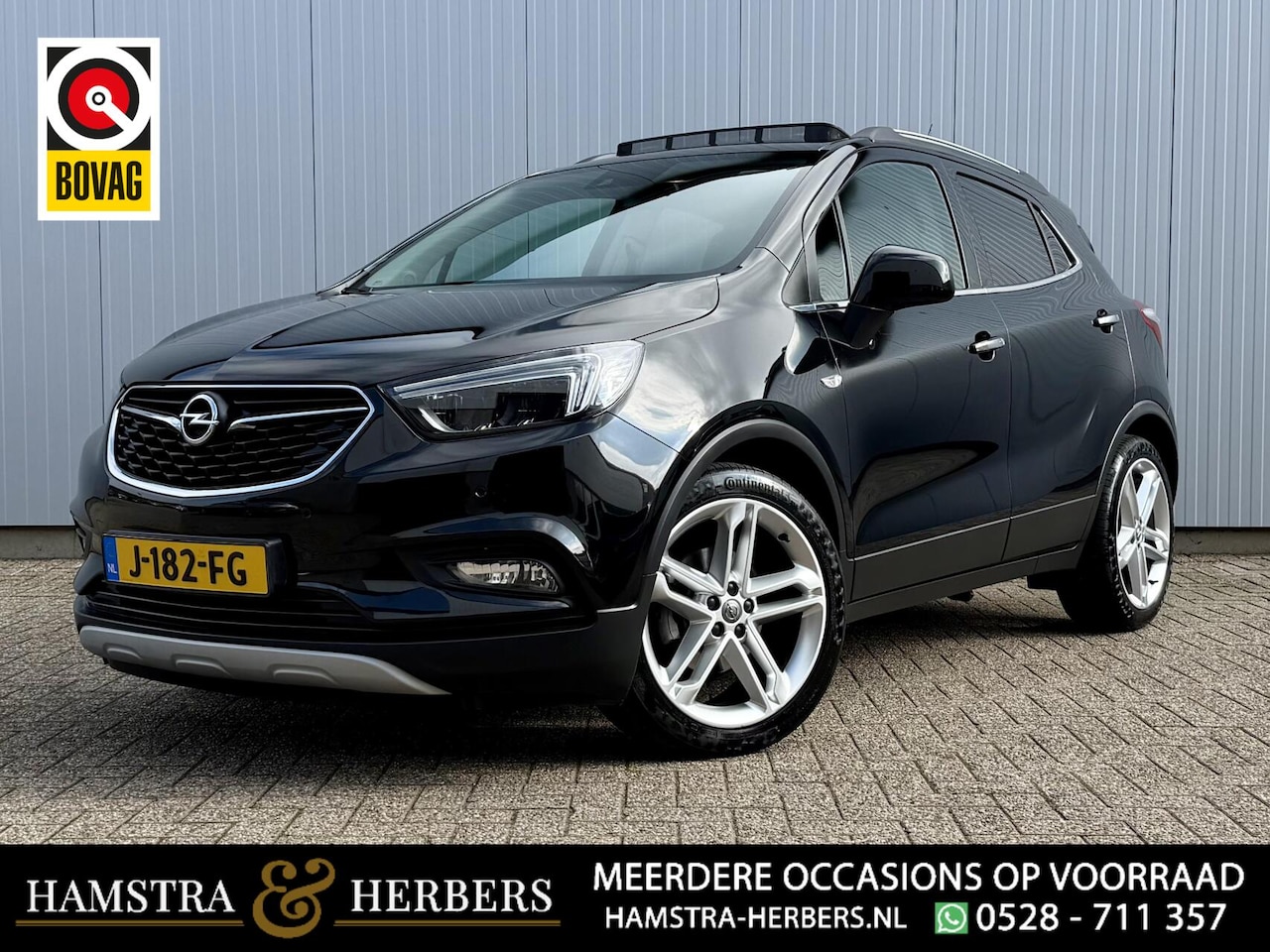 Opel Mokka X - 1.4 Turbo Innovation zwart aut schuif/kanteldak - AutoWereld.nl