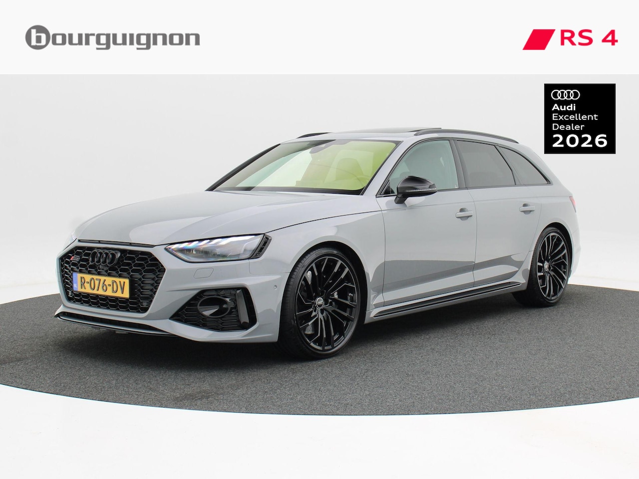 Audi RS4 - Avant 2.9 TFSi 450 Pk quattro | Panoramadak | B&O Audio | Carplay | Adaptive Cruise | Stoe - AutoWereld.nl