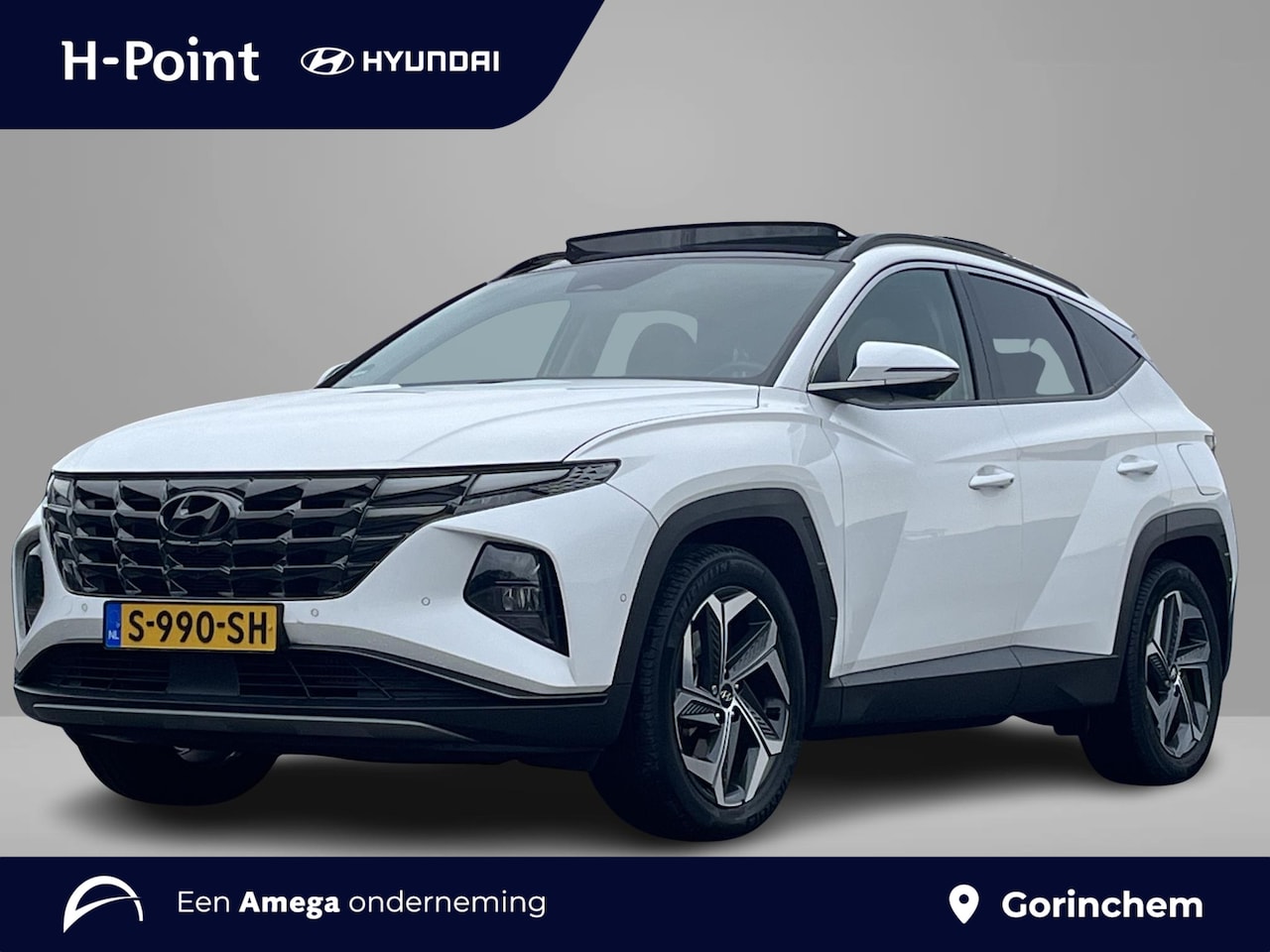 Hyundai Tucson - Premium Sky 1.6 T-GDI HEV 230pk | SCHUIFKANTELDAK | LEDEREN BEKLEDING | STOELVENTILATIE & - AutoWereld.nl
