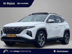 Hyundai Tucson - Premium Sky 1.6 T-GDI HEV 230pk | SCHUIFKANTELDAK | LEDEREN BEKLEDING | STOELVENTILATIE &
