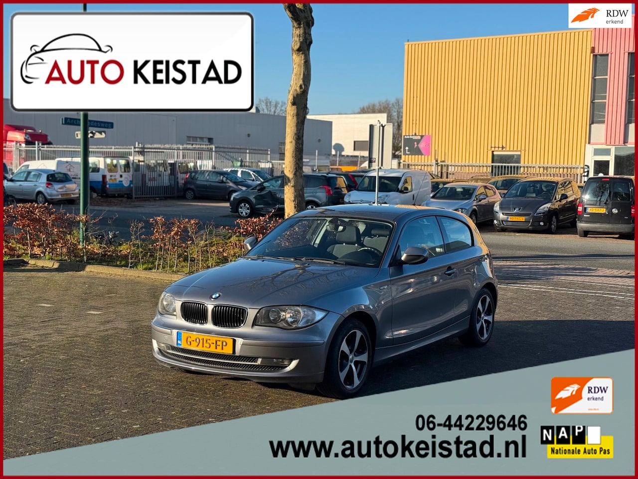 BMW 1-serie - 116i EfficientDynamics CLIMA/STOEL VERWARMING/LM-VELGEN! - AutoWereld.nl