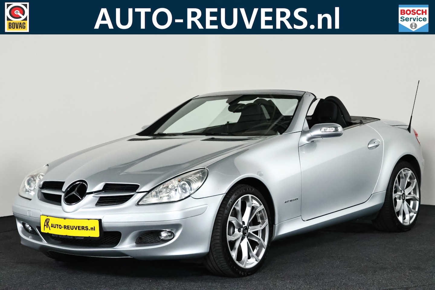Mercedes-Benz SLK-klasse - 200 K. / Opendak / Leder / Navi / Cruisecontrol - AutoWereld.nl