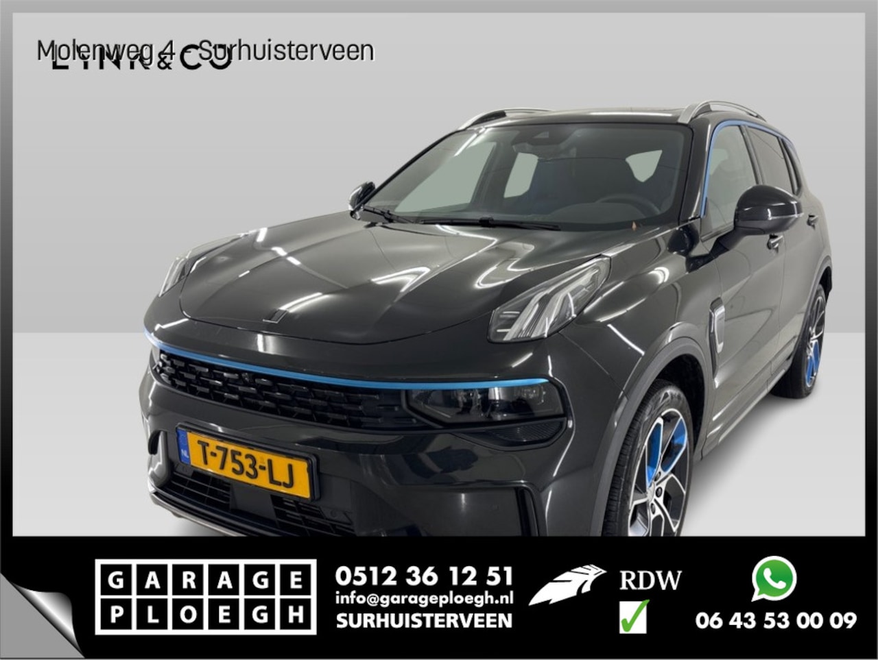 Lynk & Co 01 - 1.5 PHEV 262PK Adapt.Cruise ZwarteHemel 360° Cam Carplay Plug-in Stoelverw Vol opties! - AutoWereld.nl
