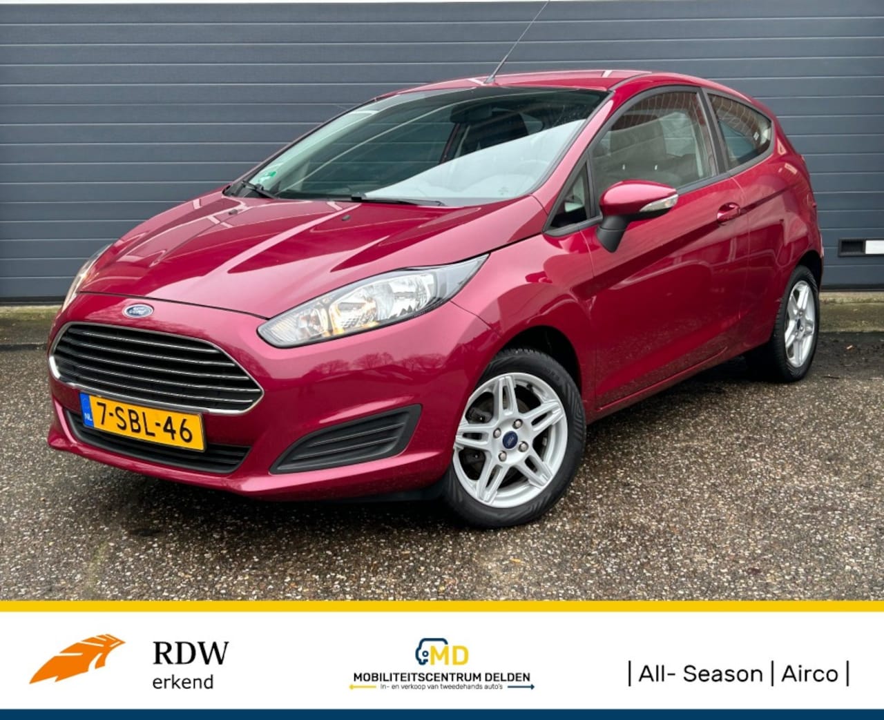 Ford Fiesta - 1.0 STYLE / All Season / Camera / Apple Carplay / - AutoWereld.nl