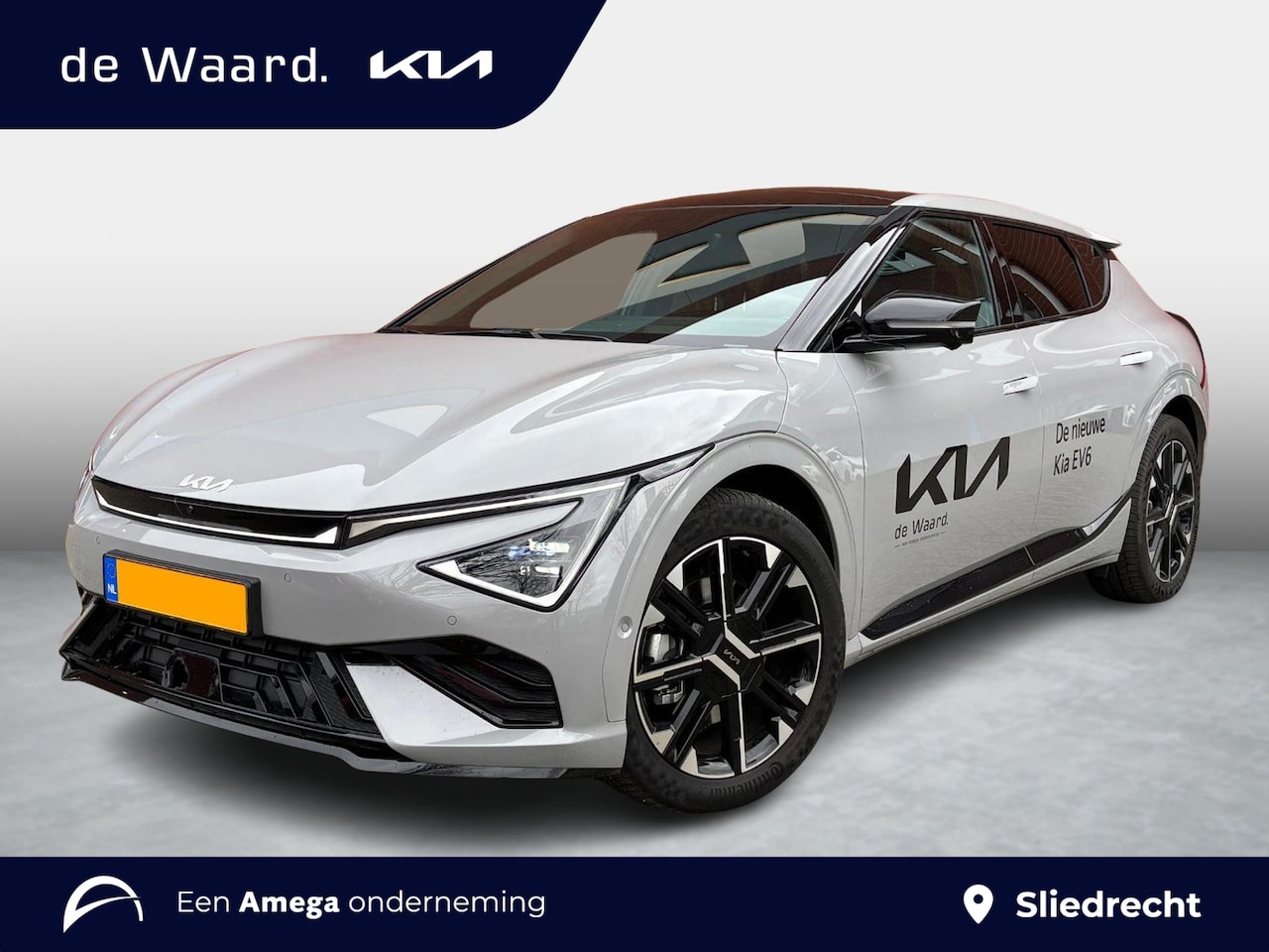 Kia EV6 - GT-Line 84kWh 228pk | €3.000,- KORTING | SCHUIF/KANTELDAK | HEAD-UP DISPLAY | MERIDIAN® PR - AutoWereld.nl
