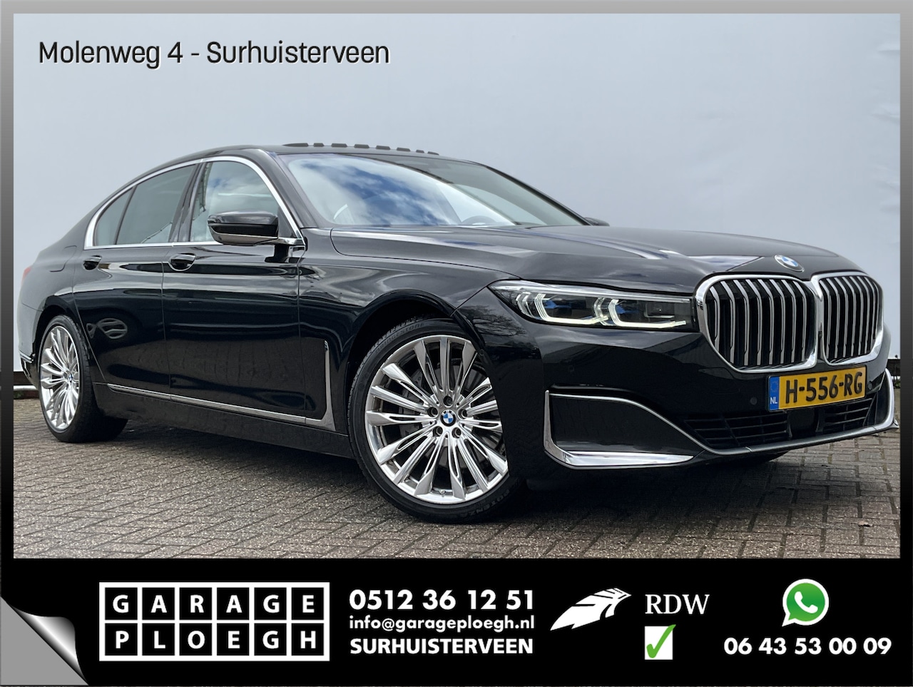 BMW 7-serie - 730d xDrive ACC Pano Softclose 4wielsturing High Executive HUD - AutoWereld.nl